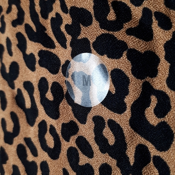 Women's Aeropostale Leopard Wrap Skirt Size Medium - Picture 4 of 6